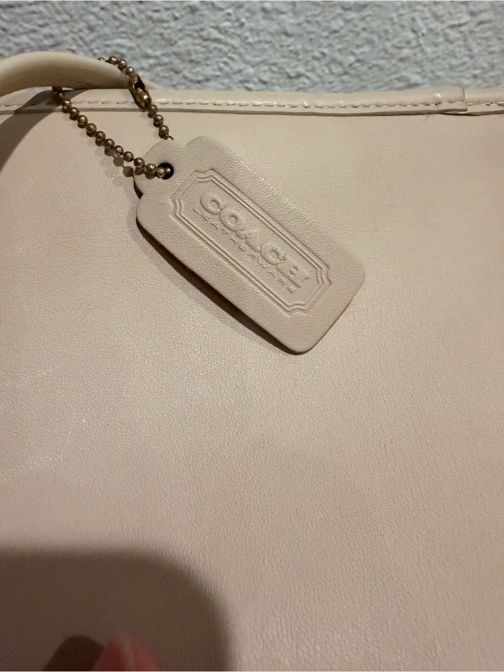 Vintage Coach Scooter Crossbody Bag Cream - Picture 3 of 12